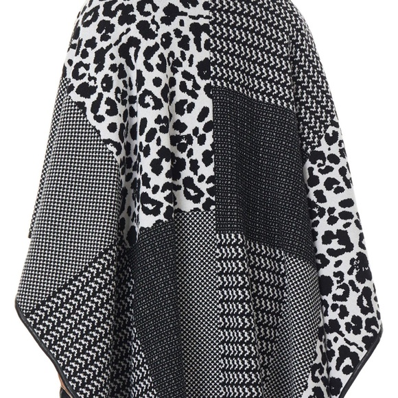 Ming Wang wrap sweater open poncho plus size one size fits all - Picture 6 of 7